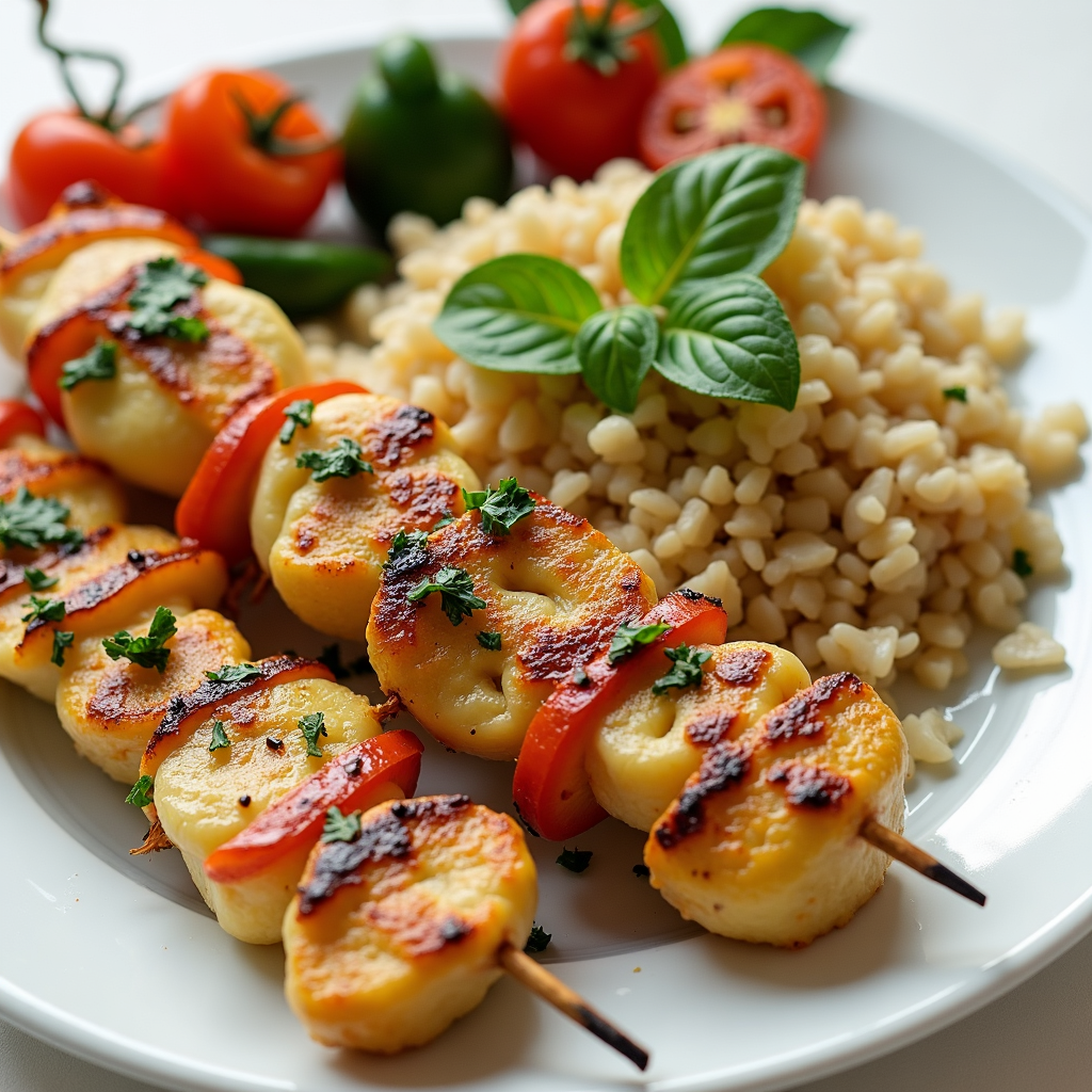 BROCHETTE DE POULET TOSCANE